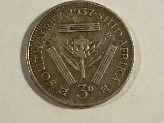 3 Pence South Africa 1937