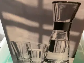 Vandkaraffel med glas Rosendahl 
