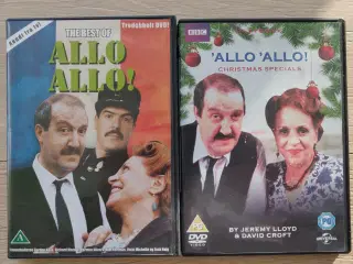 Allo Allo Crazy Comedy & Christmas version DVD 