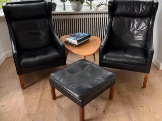 2 stk øreklapstole 