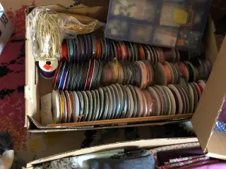 Silkebånd i mange farver 