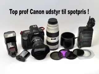 Prof. Canon udstyr