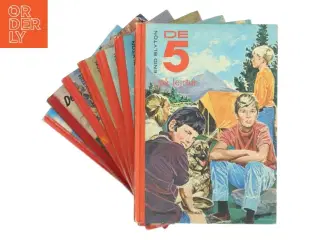 De 5 på lejr af Enid Blyton (Bog)