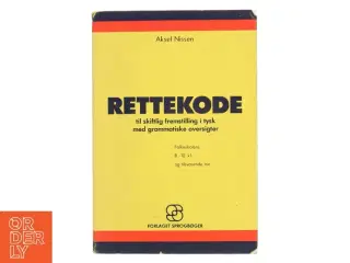 Rettekode af Aksel Nissen (Bog)