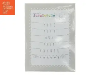 Gør-det-selv baby banner kit (str. 6 m)