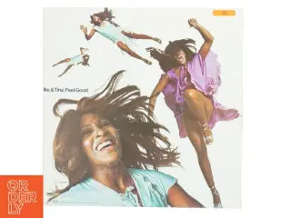 Ike & Tina Turner - Feel Good LP fra United Artists Records (str. 31 x 31 cm)