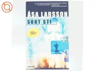 Sort sti af Åsa Larsson (Bog)
