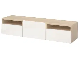 Tv bord, IKEA BESTÅ, egetræ