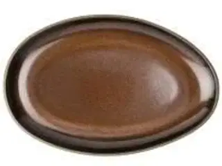 24 stk. Fad organisk oval bronze 250 mm Rosenthal Junto