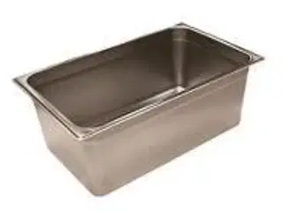 2 stk. Kantine EHG-stål 1/1 GN D200 mm 25 ltr
