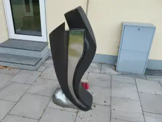 Have Skulptur Sten Stål