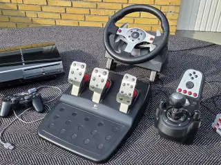 Playstation 3 – Logitech G25 Race Wheel