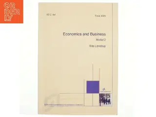 Econimics and Business, modul 2 af Rita Lenstrup