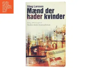 Mænd der hader kvinder af Stieg Larsson, Stieg Larsson (Bog)