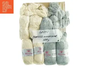 Merceriseret bomuldsgarn (384 gram)