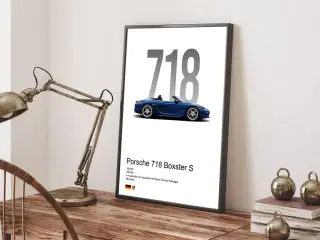 40% rabat på Porsche-  Bil plakater