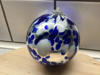 Stor glas kugle/ julekugle