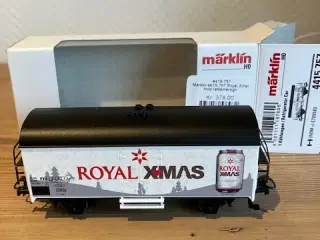 NYHED Marklin 4415.757 Royal X MAS Hvid Reklamevog