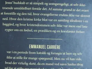 gudsriget, af emmanuel carrere, emne: religion