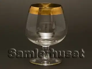 Tosca Cognacglas. H:85 mm.