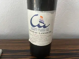 Rødvin  Chateau lamarche 1989