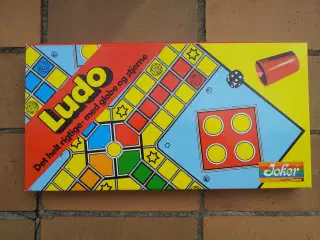 Gammelt Retro Ludo Brætspil