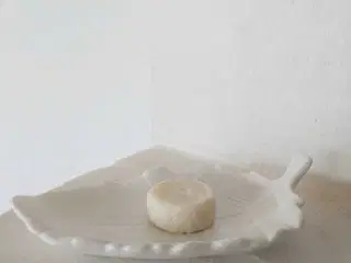 Dekorativ skål (Blad/Fjer) / Smykkeskål / Fat ✨🌿