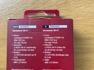 Ny vandalarm Wi-fi Home