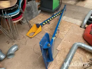 Arm til udluftning inkl slanger