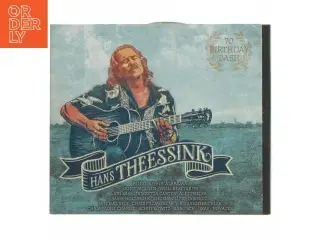Hans Theessink 70 Birthday Bash CD med signatur