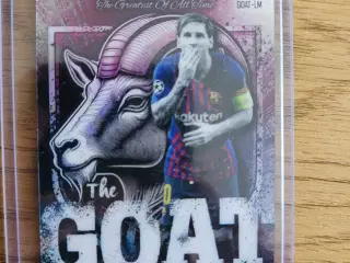 Messi The Goat Fodboldkort 