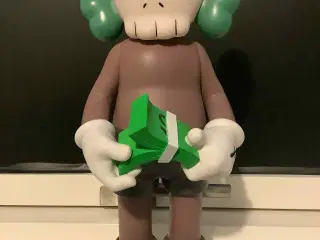 KAWS Medicom Toy Figur brun - 30 cm høj