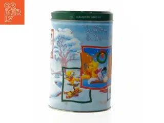Peter Plys dåse fra Disney (str. Ø. 11 cm. længde, 17 cm)