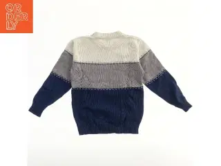 Strikket trøje med logo fra Lee (str. 110)