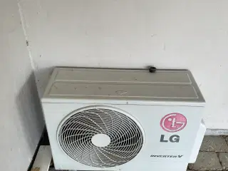 LG Luft til luft varmepumpe. 