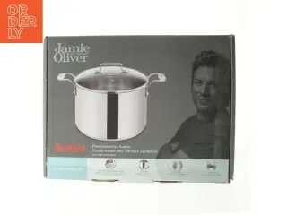 Jamie Oliver kogegrejgryde med låg fra Jamie Oliver (str. Ø. 25 cm. længde. 15,5 cm)
