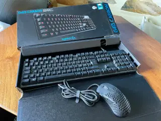 Gamingtastatur og mus