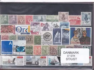 Danmark Samling - 42 Stk. Stemplet/Ustemplet