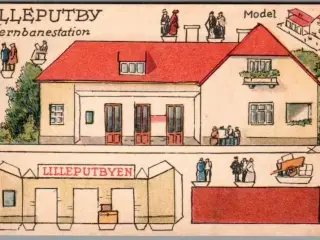 Lilleputbyen - Jernbanestation - Alex Vincent 394/6 - Ubrugt