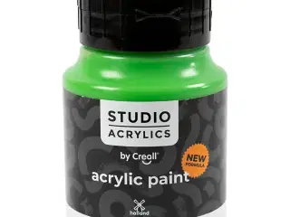 Creall Studio Akrylmaling, halvdækkende, brilliant green (50), 500ml/ 1 fl.