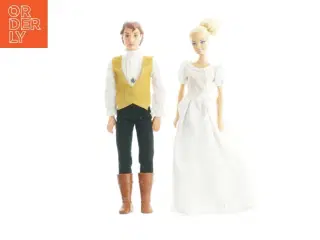 Dukke par med tilbehør