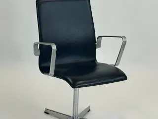 Oxford 3271T Mødestol - Fritz Hansen (Sort)