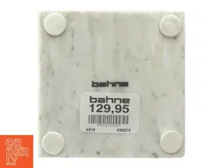 ubrugt marmor Lysestage fra Bahne (str. 11 x 11 )