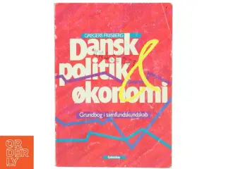 Dansk politik økonomi bog fra Columbus