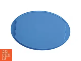 Blåt serveringsfad fra tupperware(str. 45 cm)