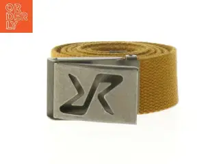 Brunt bælte med spænde (str. 124 cm)