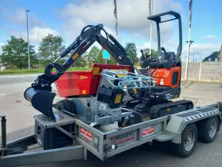 Eurocomach 12ZT minigraver & Bejco minidumper