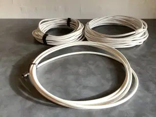 2 Antenne kabler på 10m og en på 2 m
