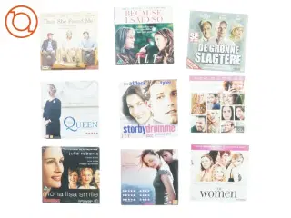 Blandede dvd'er 9 styks