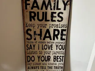 Skilt Family ryles